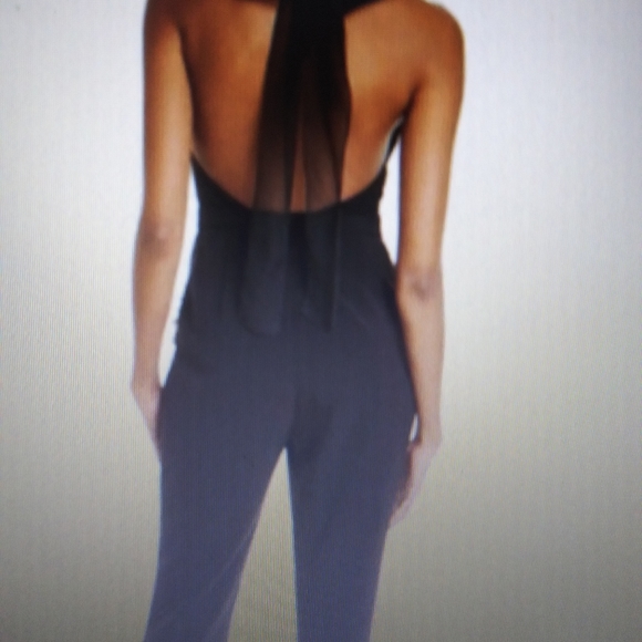 Rachael Zoe Embellished Halter Jumpsuit - Picture 3 of 10